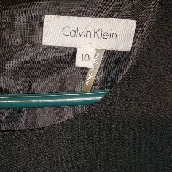 Calvin Klein Black Dress Size 10 - GUC - Picture 8 of 8